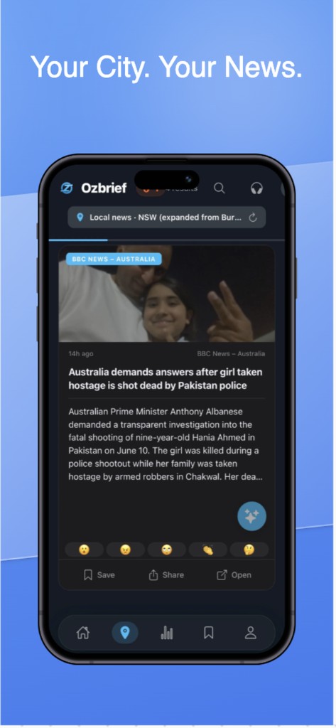 OZbrief — Your city. Your news.